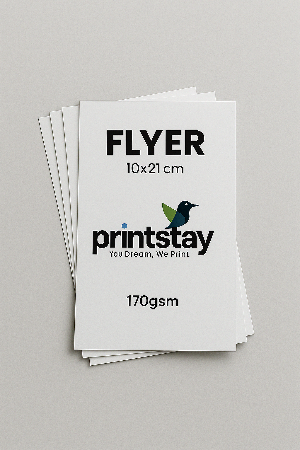 Full-colour flyer and leaflet printing