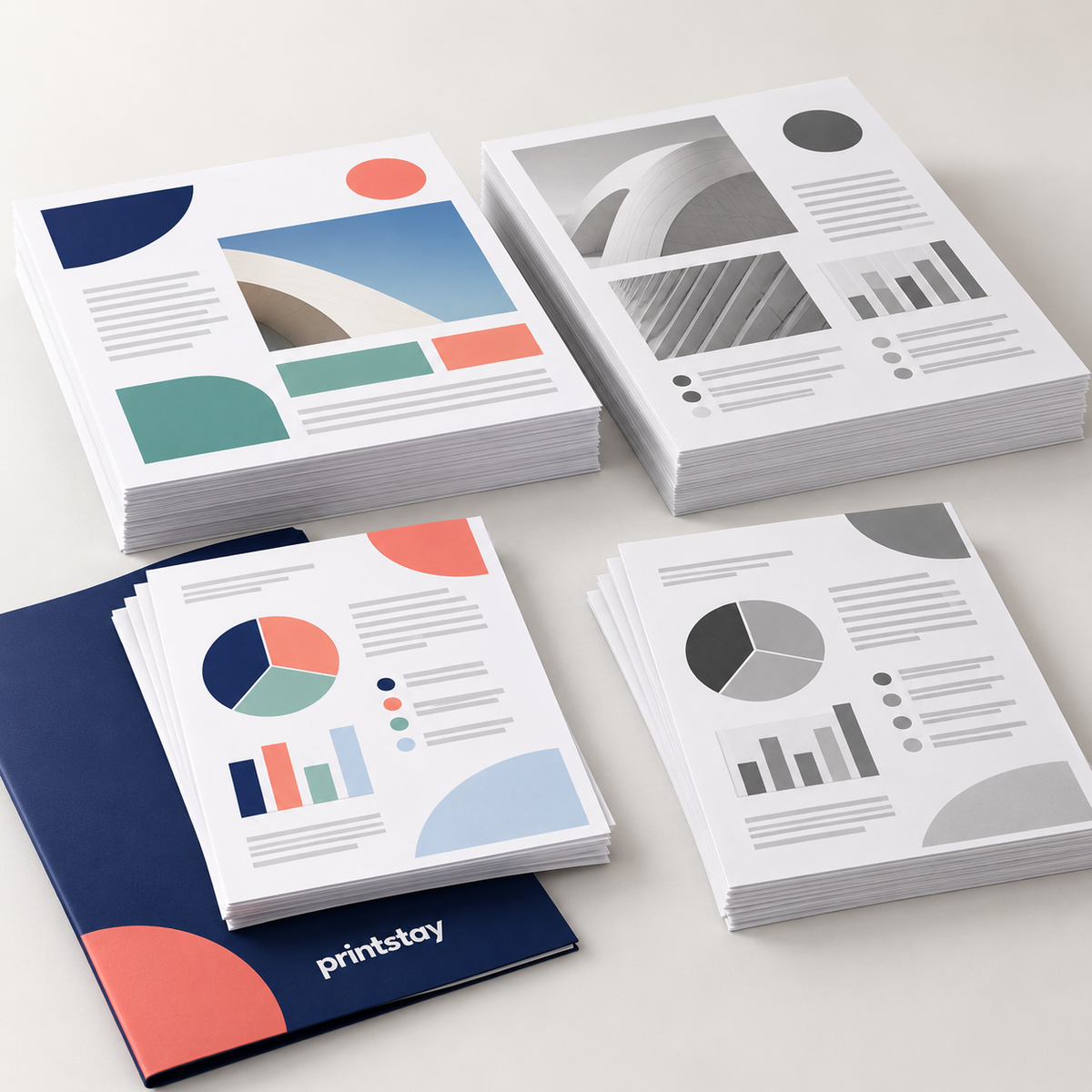 Colour and black-and-white document printing